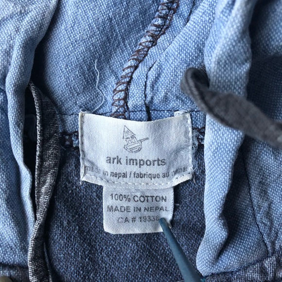 ARK IMPORTS - 100% cotton anorak pullover sweater - Picture 3 of 11